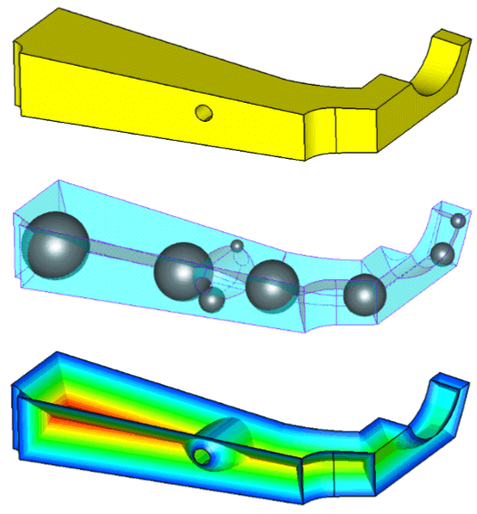 Visualization of the Medial Object in CADfix